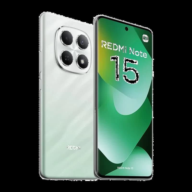 Smartphone vert élégant avec écran OLED FullHD+ bord à bord, poinçon centré, triple module photo arrière proéminent et finition ondulée brillante