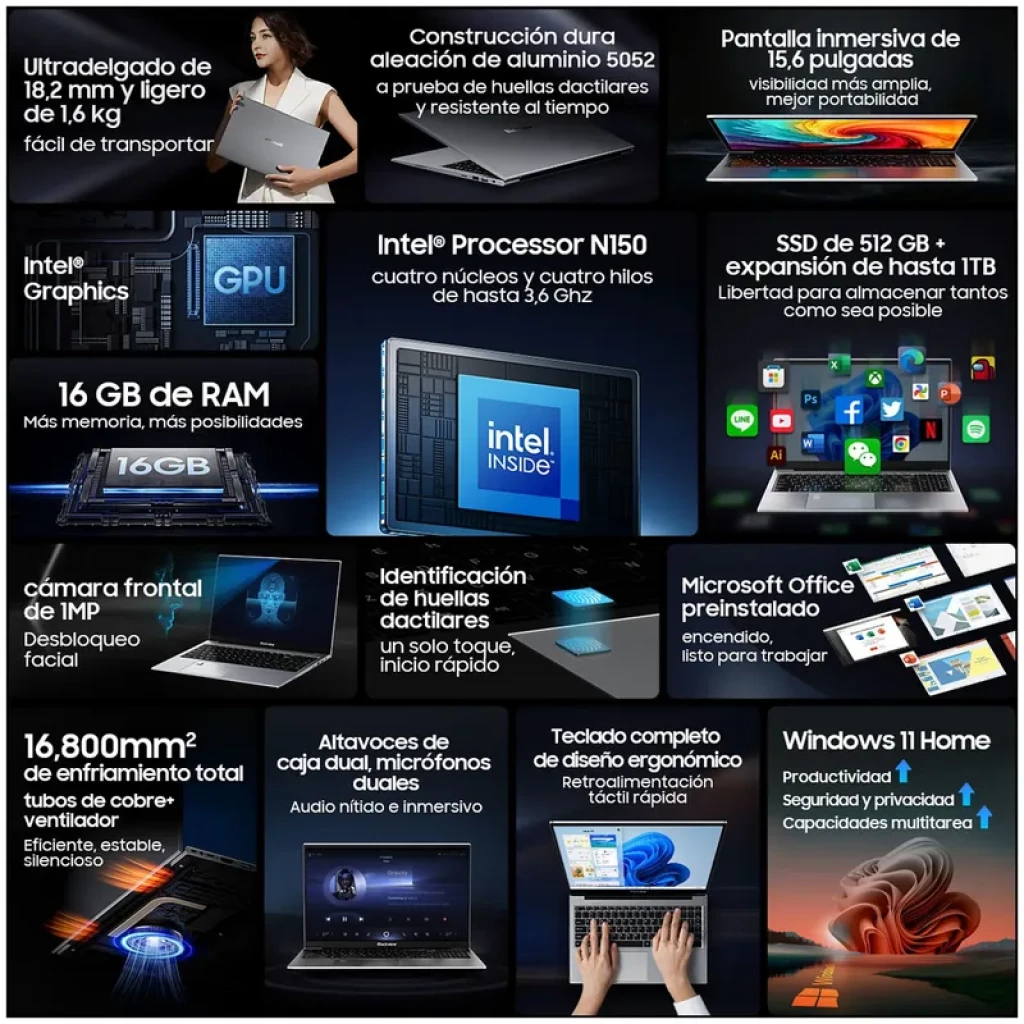 BLACKVIEW AceBook 8, 15,6