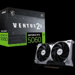 MSI GeForce RTX 5060 8G VENTUS 2X OC NVIDIA 8 GB GDDR7 - Placa gráfica