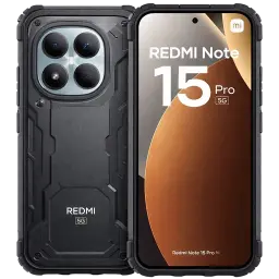 Funda de silicona para Xiaomi Redmi Note 15 Pro 5G transparente con bordes reforzados, esquinas antiimpacto, recortes precisos y protección de cámara elevada
