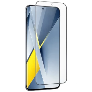 Protector de cristal templado Poco F8 Pro Full Screen 3D con bordes curvos, cobertura total, recorte para cámara frontal, alta transparencia y ajuste preciso