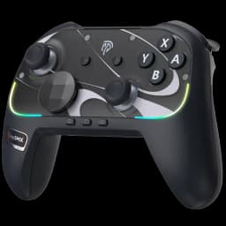 EasySMX S10 Switch Gamepad Negro - Mando Inalámbrico para Nintendo Switch 2 con Vibración HD