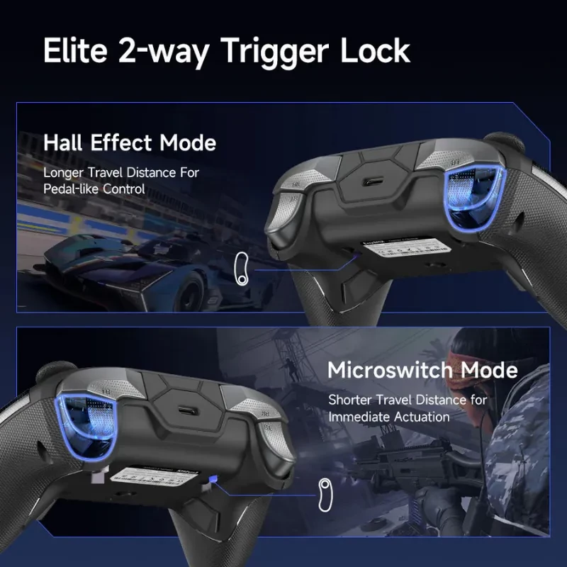 EasySMX D10 PC Noir - Manette multi-plateforme avec base de recharge intelligente - Ítem6