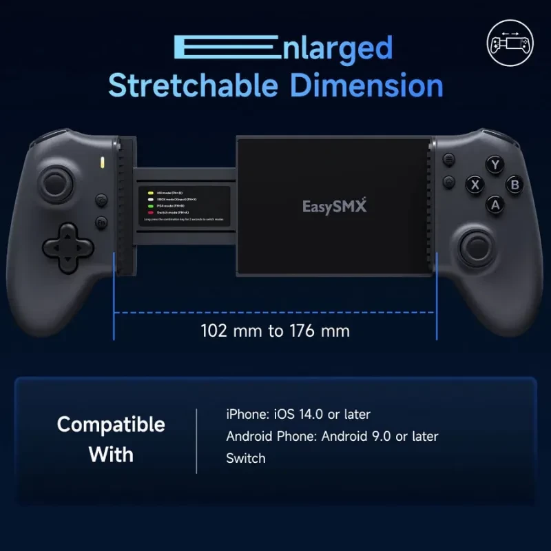EasySMX M15 - Manette Mobile Gaming Controller Bluetooth Compatibilité multi-plateforme - Ítem3