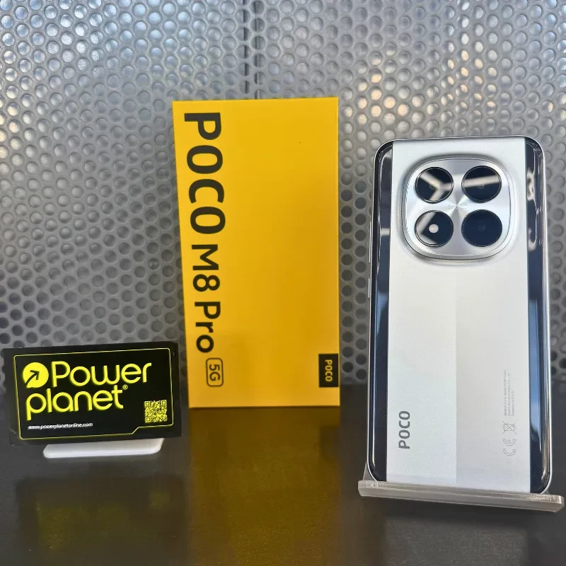 Xiaomi Poco M8 Pro 5G 12GB/512GB Plata Batería carga rápida 100W con carga inversa - Ítem1