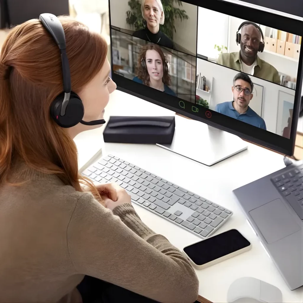 Jabra Evolve2 65 Flex Link380c UC Stereo - Auriculares de diadema ANC híbrido - Ítem4