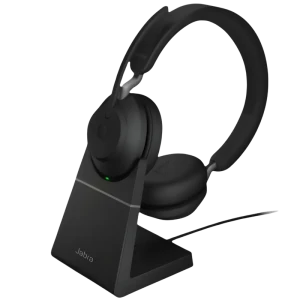 Jabra Evolve2 65 Auriculares Inalámbrico Diadema Stereo USB-C MS con soporte de carga