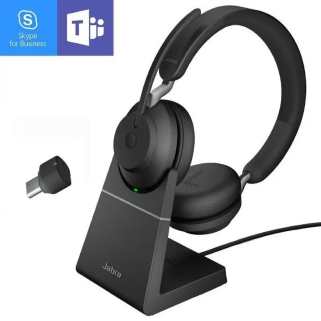 Jabra Evolve2 65 Auriculares Inalámbrico Diadema Stereo USB-C MS con soporte de carga - Ítem2