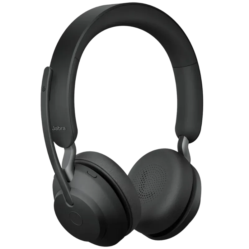 Jabra Evolve2 65 Stereo UC + Adaptador Link 380 USB-C - Auscultadores com isolamento passivo - Item1