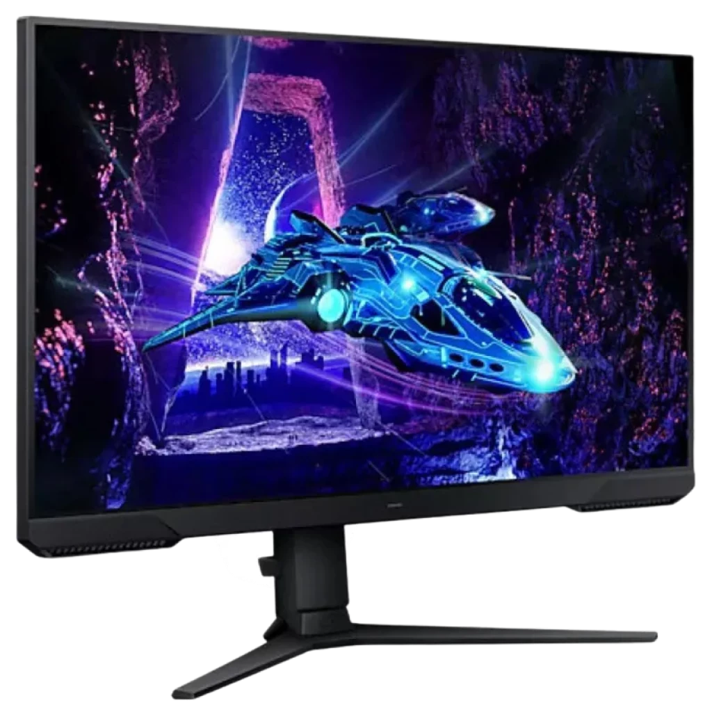 Samsung Odyssey G3 G30D 27 pouces Full HD, écran gaming au design fin, bords minces, pied en T robuste, affichage net et lumineux pour jeux rapides - Ítem1