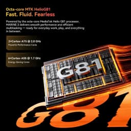 Processeur Octa-Core MTK G81 intégré dans l'Oscal Marine 3
