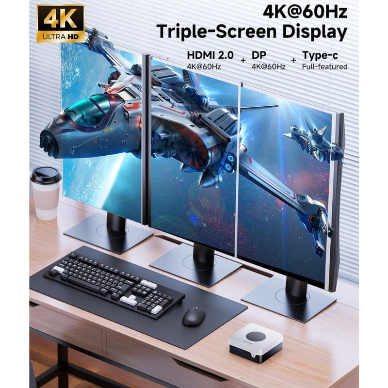 Chuwi LarkBox X Intel N150/16GB/512GB SSD/W11 Branco - Mini PC - Item6