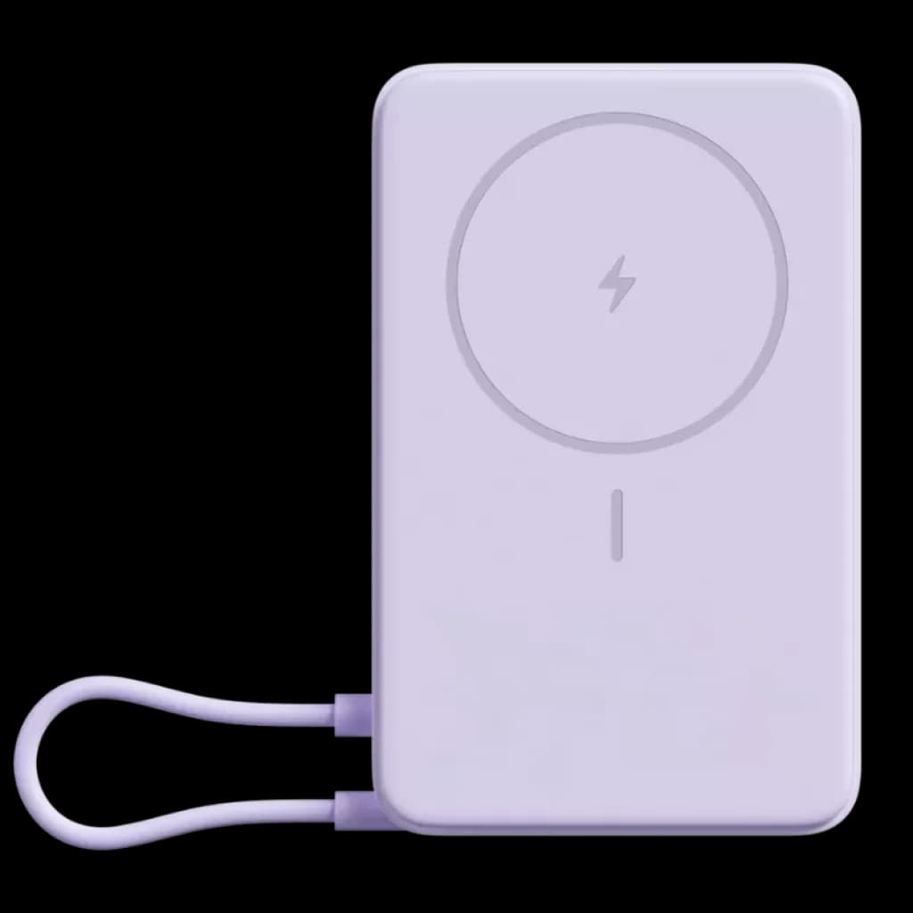 Xiaomi Magnetic Power Bank 10000 33W Violeta con Soporte Integrado