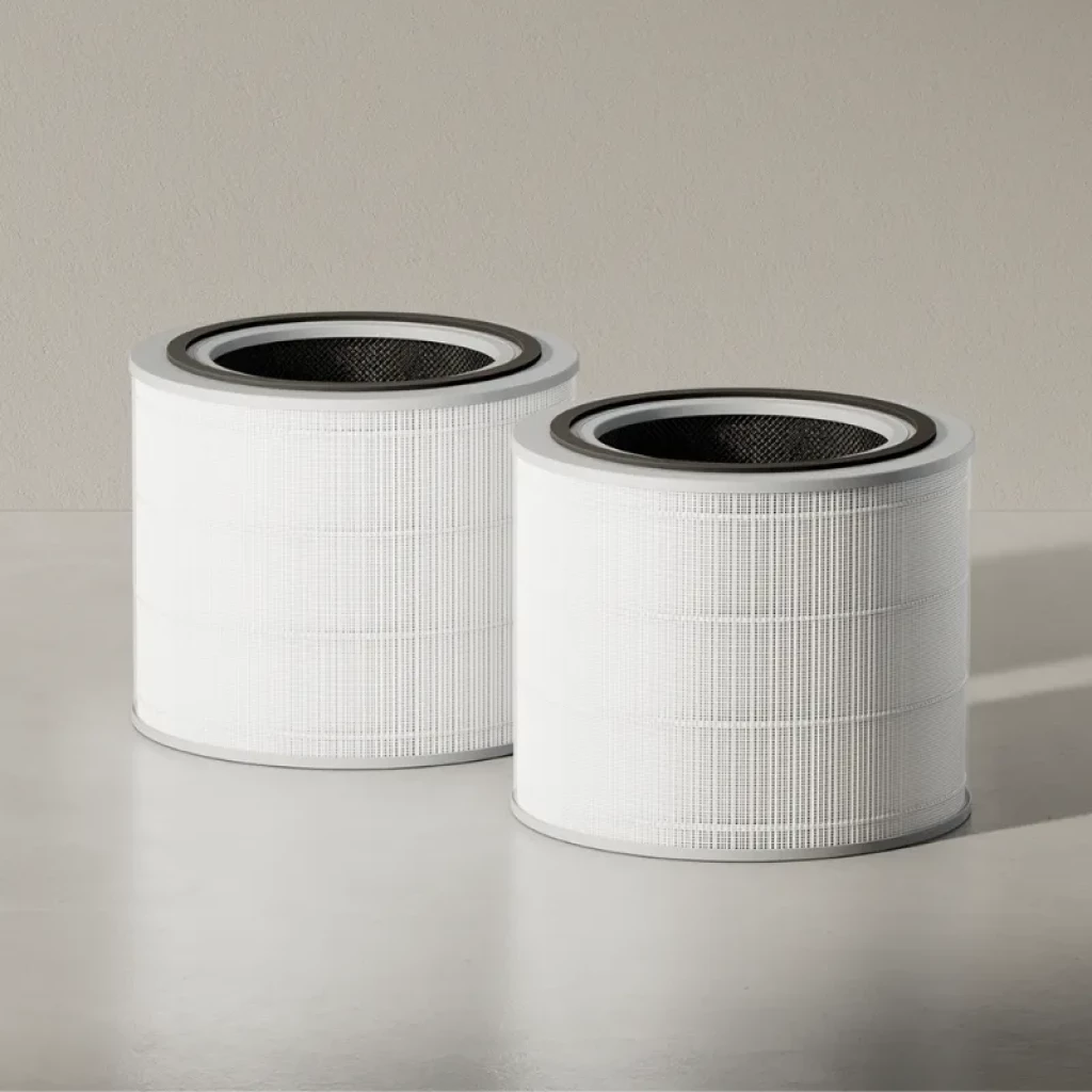 Filtro para Purificador de Aire Mijia Smart Air Purifier Max cilíndrico, malla blanca 360°, núcleo negro - Ítem1