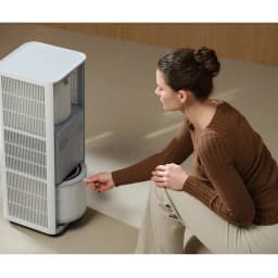 Image promotionnelle du retrait du filtre pour le purificateur d'air intelligent Mijia Smart Air Purifier Max