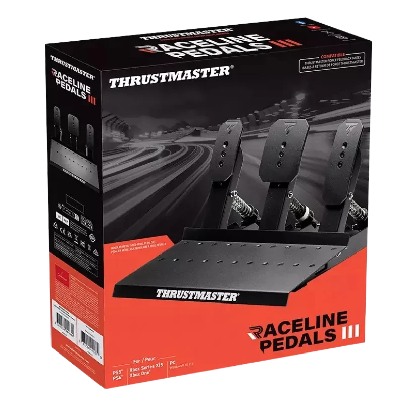 Thrustmaster RACE PEDALS III LC - Pedalera de 3 pedales modulables y escalables - Ítem6