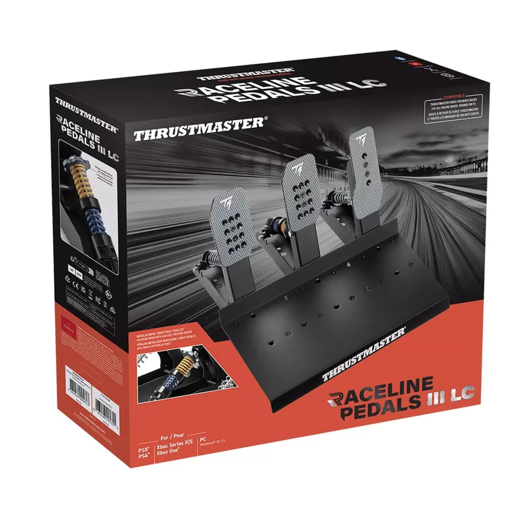 Thrustmaster RACE PEDALS III LC - Pedalera de 3 pedales modulables y escalables - Ítem6
