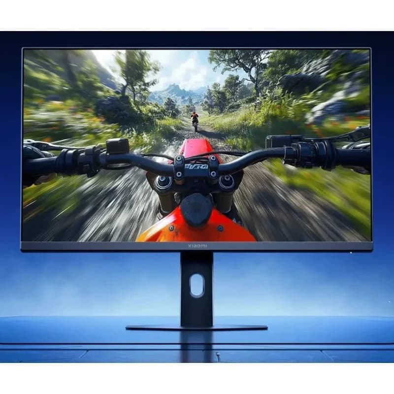 Monitor Xiaomi 2K Gaming G27Qi 2026 avec écran 27 pouces fin, bords minces, image 2K nette, support réglable et design noir élégant pour jeu immersif