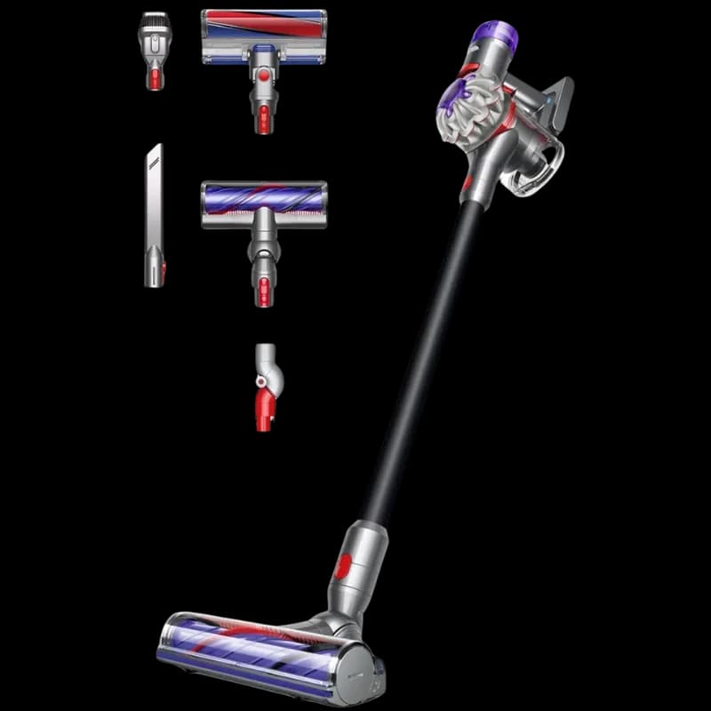 Dyson V8 Cyclone - Aspiradora de escoba sin cables 115 AW de succión sostenida, depósito de 0,54 l