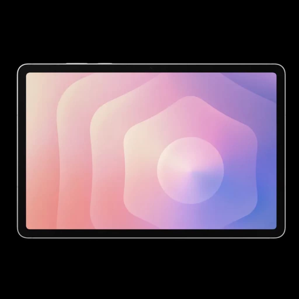 Tablet Samsung Galaxy Tab S11 Prata com ecrã de 11 polegadas quase sem bordas, câmara frontal central e design fino moderno, ideal para multimédia