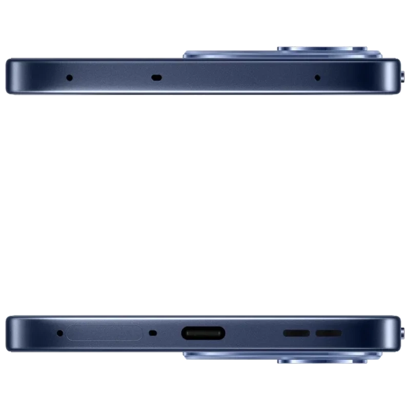 Oppo Reno15 FS 5G noir Twilight avec écran bord à bord, poinçon central, dos mat et triple module photo pro; design fin et élégant, logo Oppo vertical - Ítem4