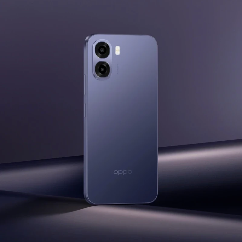 Oppo A6X 128 Go Noir Lilas avec grand écran 6,75 pouces à poinçon central, double module photo arrière et bords fins, design élégant et moderne - Ítem2