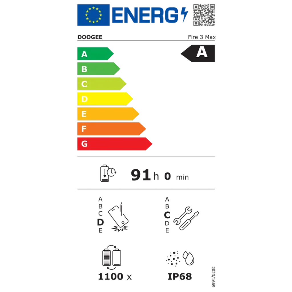 Doogee Fire 3 Max 256 GB Cinza 4G + 24 GB de RAM virtual e bateria de 8350 mAh com carregamento reverso - Item8