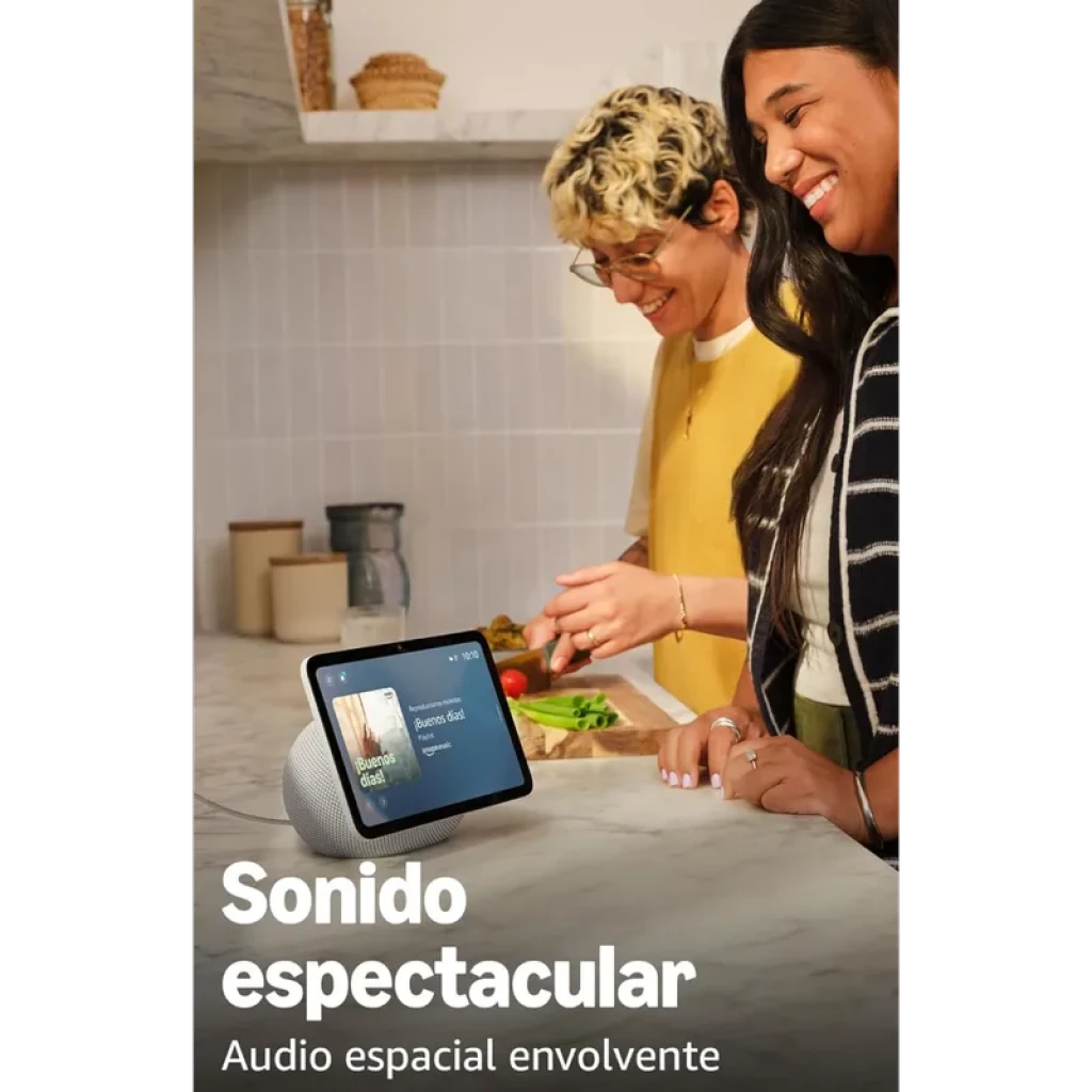 2 Pezzi Vetro Temperato 9H Per Echo Show 8 (4a Gen 2025) – Protezione Antigraffio, Idrorepellente, Senza Bolle