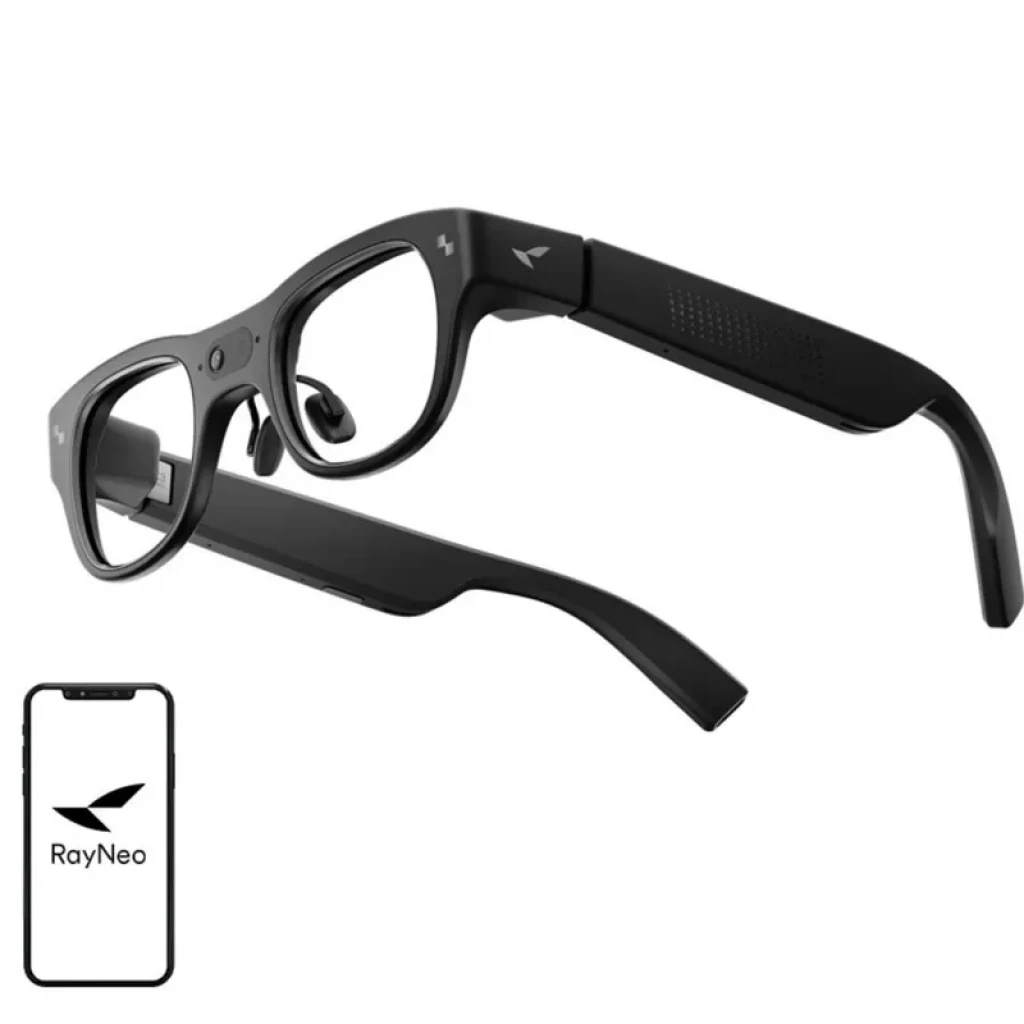 AR RayNeo X3 Pro - Óculos de realidade aumentada com câmara dupla Sony IMX681 12 Mpx + OV espacial - Item1