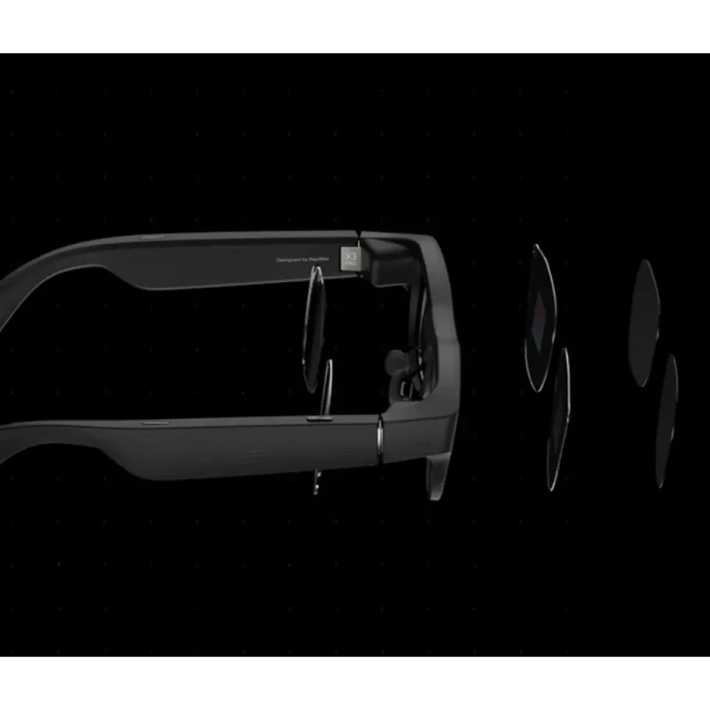 AR RayNeo X3 Pro - Óculos de realidade aumentada com câmara dupla Sony IMX681 12 Mpx + OV espacial - Item6