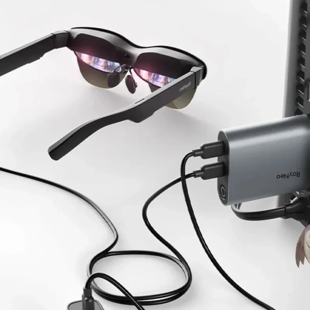 Adaptador HDMI a USB-C para cargar las gafas AR RayNeo - Ítem1