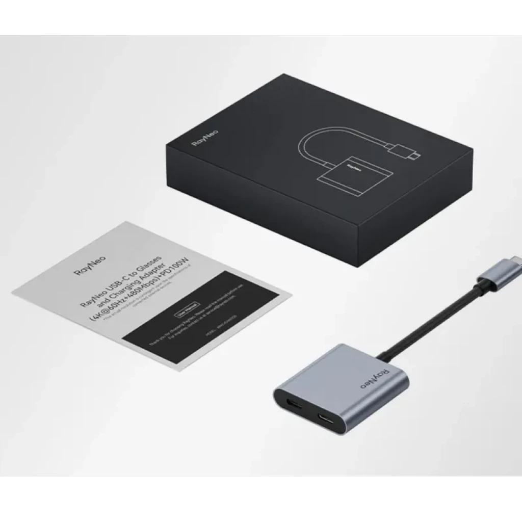 Adaptateur de charge USB-C pour lunettes AR RayNeo - Ítem3