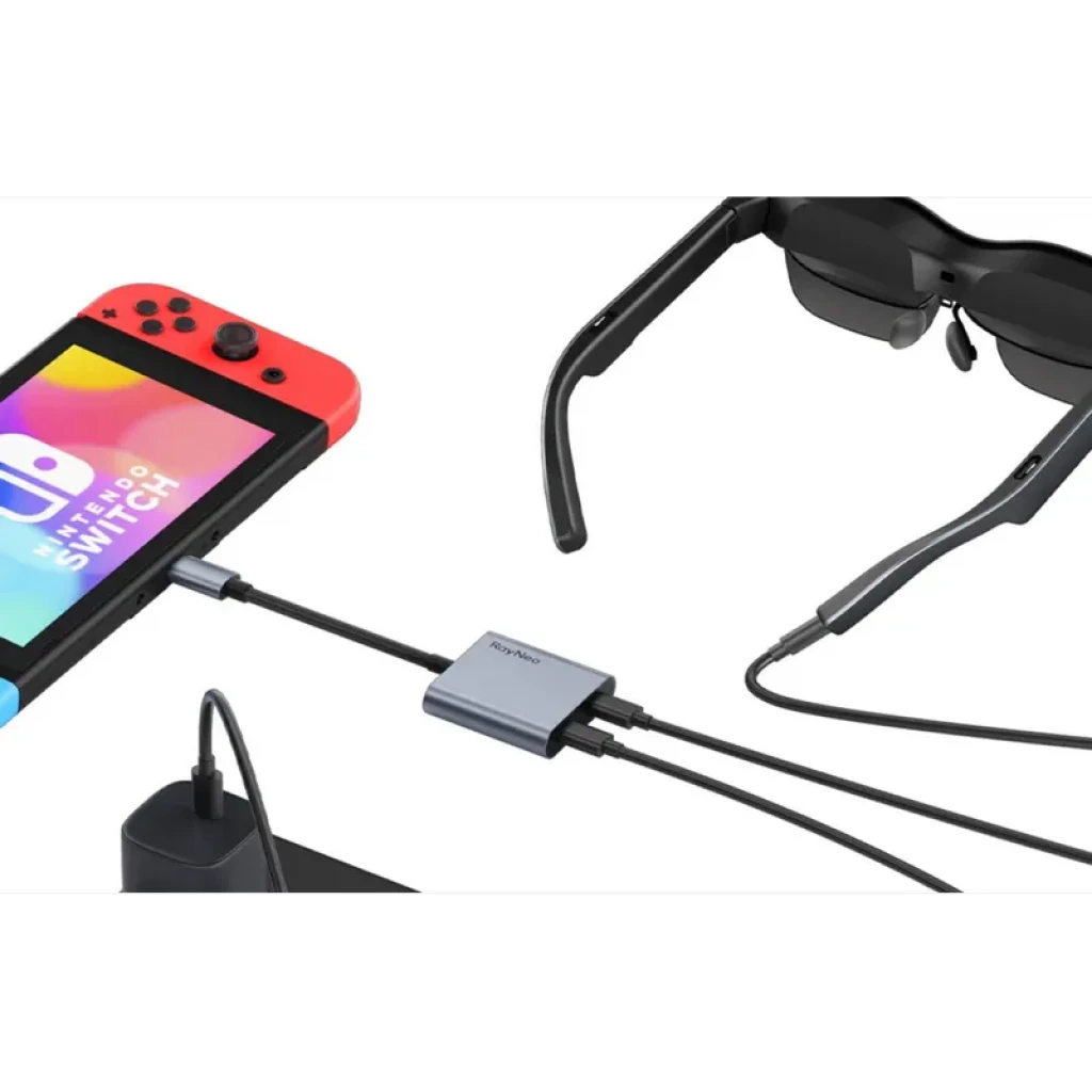 Adaptateur de charge USB-C pour lunettes AR RayNeo - Ítem1