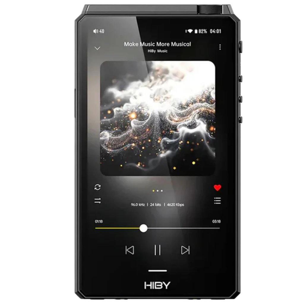 Hiby R6 III (Gen 3) 2025 Preto - Reprodutor de Áudio Digital Hi-Res com Dac Cs43198 Android 12 - Item1