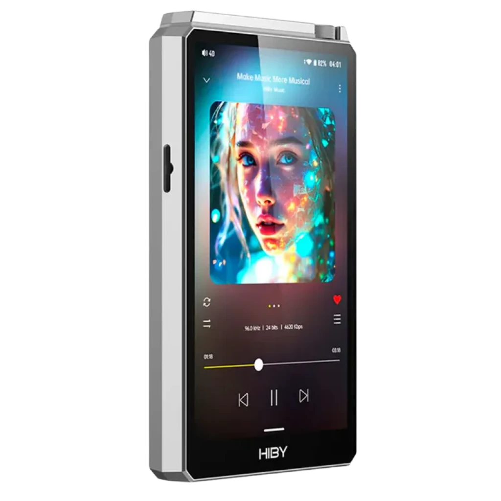 Hiby R6 III (Gen 3) 2025 Prata - Reprodutor de Áudio Digital Hi-Res com Dac Cs43198 Android 12 - Item2