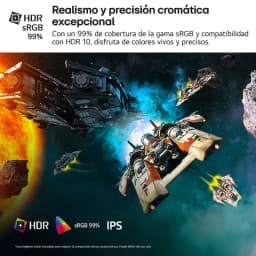 LG UltraGear 27G440A 27 pouces IPS FHD 240 Hz 1 ms sRGB 99 % FreeSync, visuel spatial HDR éclatant avec couleurs vives et précision des détails IPS
