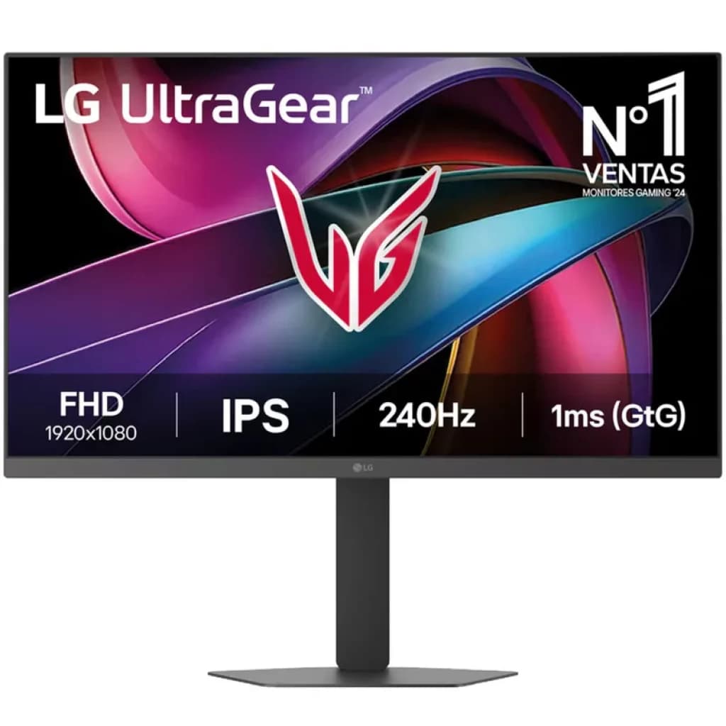 Écran LG UltraGear 27G440A 27 pouces, dalle IPS FHD 1920x1080, bords fins, 240 Hz et 1 ms, couleurs sRGB 99 %, compatible FreeSync, pied rectangulaire