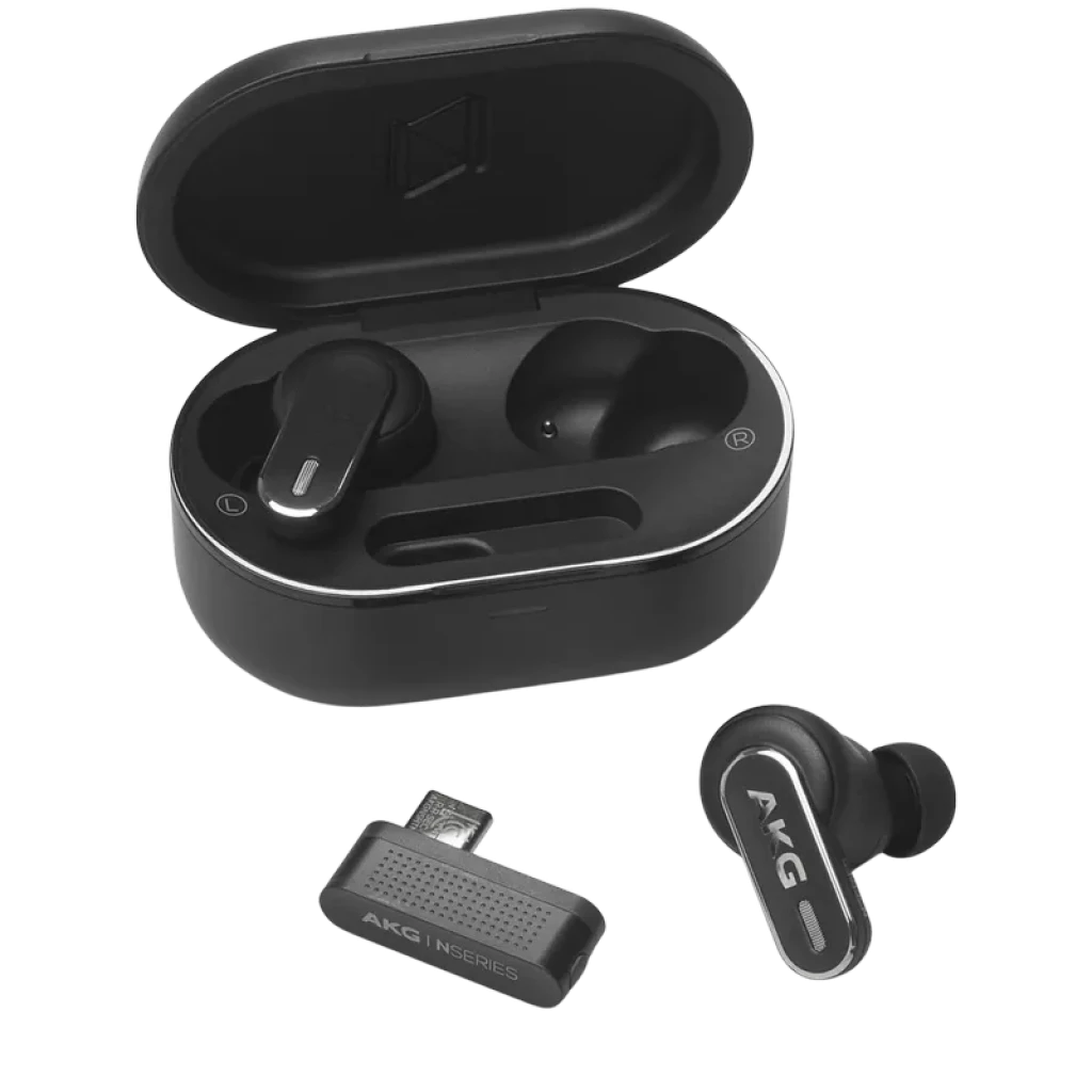 AKG N5 Hybrid Preto - Auriculares TWS com Dongle USB-C 2,4 GHz e som de alta resolução - Item1
