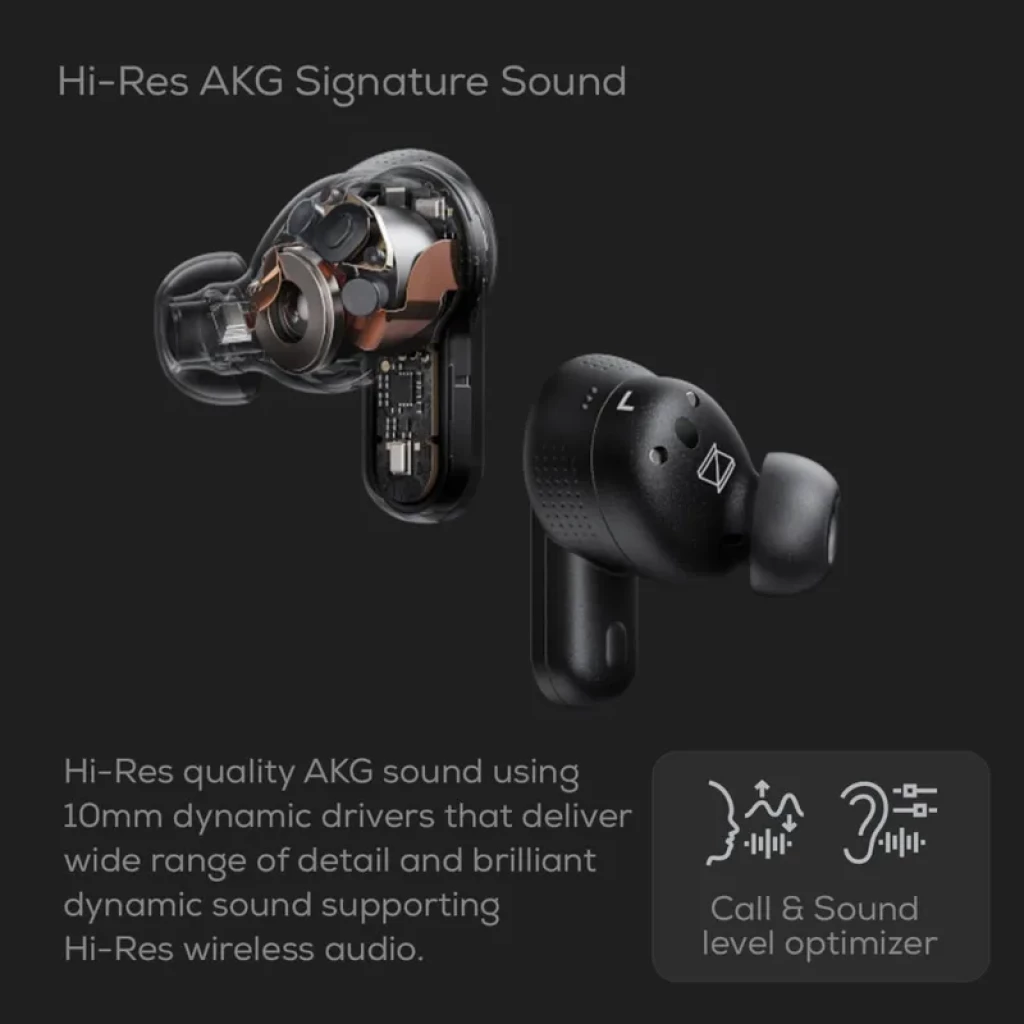 AKG N5 Hybrid Preto - Auriculares TWS com Dongle USB-C 2,4 GHz e som de alta resolução - Item4