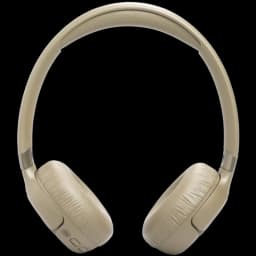 JBL Tune 680NC Beige, casque supra-auriculaire sans fil en beige sable, arceau rembourré, coussinets doux, boutons latéraux, design pliable élégant
