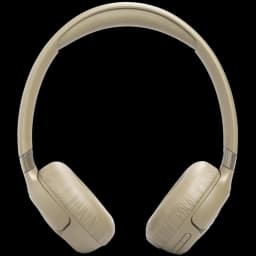 JBL Tune 680NC Beige, casque supra-auriculaire sans fil avec arceau rembourré, coussinets épais et commandes intégrées, design épuré beige crème