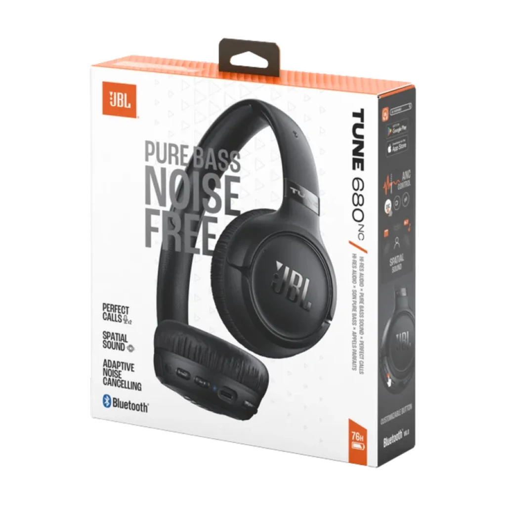 JBL Tune 680NC Noir - Casque supra-auriculaire sans fil avec ANC - Ítem7