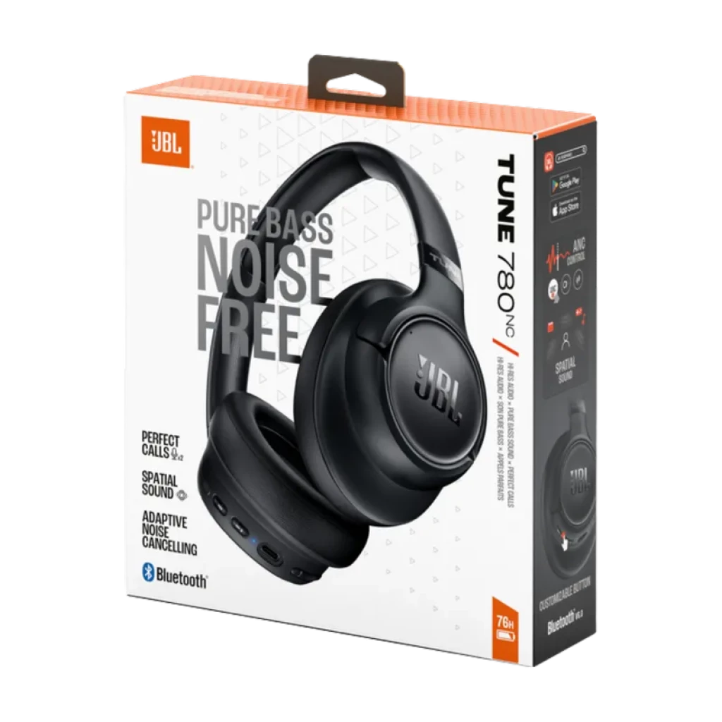 JBL Tune 780NC Preto - Auscultadores Bluetooth 6.0 Ligação multiponto Spatial Sound - Item11