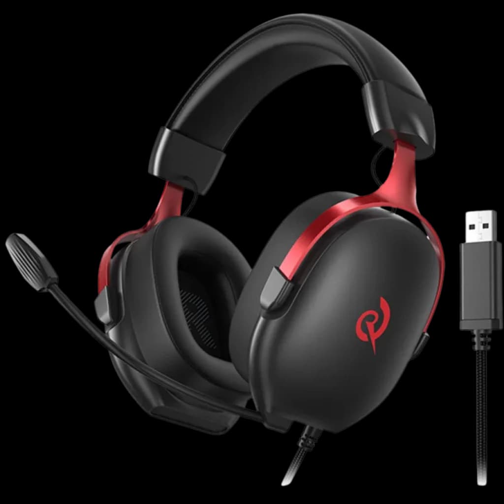 QCY Heroad VN200 USB-A Son spatial 7.1 Haut-parleurs dynamiques 40 mm - Casque gaming