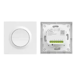 Interrupteur double Zigbee SONOFF Orb-ZBW2 série Fusion couleur blanc