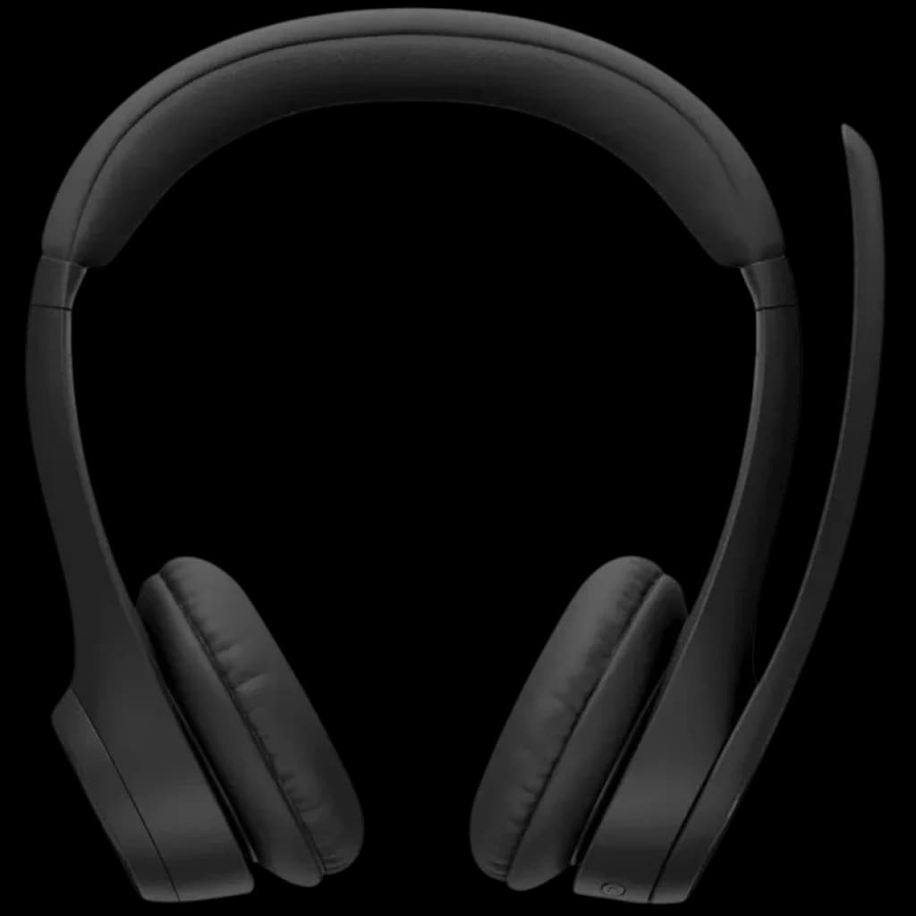 Logitech Zone 305 MS Casque Bluetooth noir avec arceau rembourré, oreillettes ovales matelassées et micro perche flexible certifié Microsoft Teams