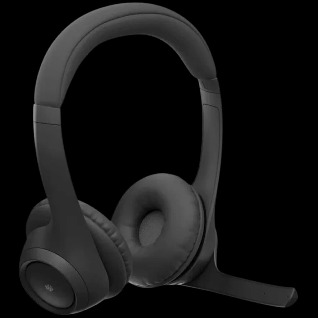 Logitech Zone 305 MS casque Bluetooth noir avec arceau rembourré, coussinets circum-auraux moelleux et micro boom pivotant certifié Microsoft Teams