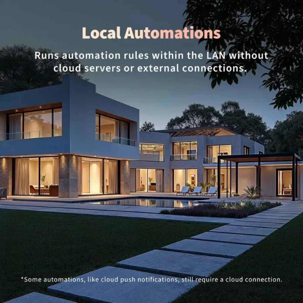 Aqara Hub M100 USB-A blanco con cuerpo rectangular, puerto USB retráctil, botón circular frontal y LED indicador - Ítem5