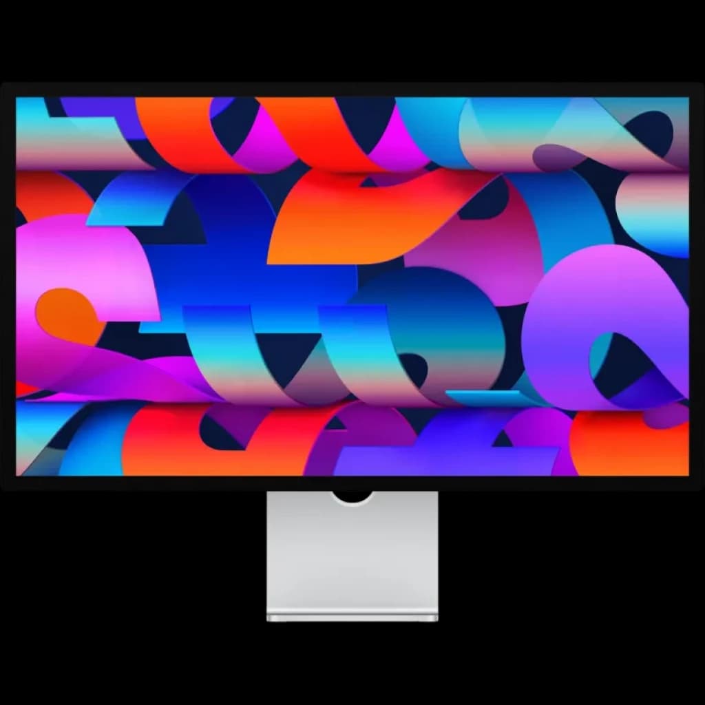 Apple Studio Display 27 pouces Retina 5K, verre standard, support inclinable réglable, ultra grand angle 12 Mpx