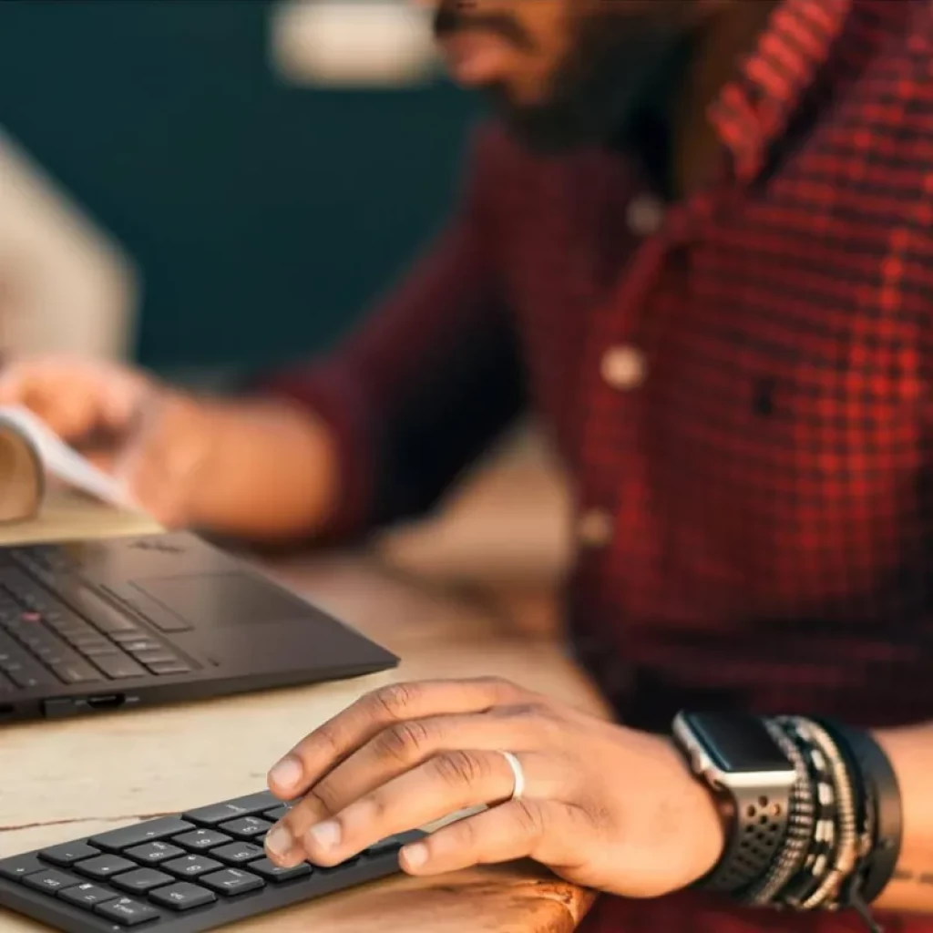 Lenovo Go 4Y41C33791 - Teclado numérico universal inalámbrico RF batería recargable - Ítem3